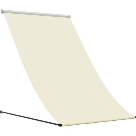 Maison Exclusive - Markise Einziehbar Creme 150x150 cm Stoff und
