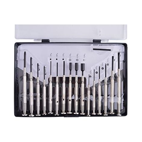 16-teiliges multifunktionales Präzisionsschraubendreher-Set, perfekt für Laptops, Mobiltelefone und Brillen
