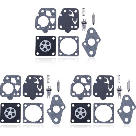 Kit de conversion et de reconstruction de carburateur 3X pour moteur Trimmer Kawasaki Tg20 Tg24 Tg25 Tg33 Td24 Td25 Td33, / (1/5)