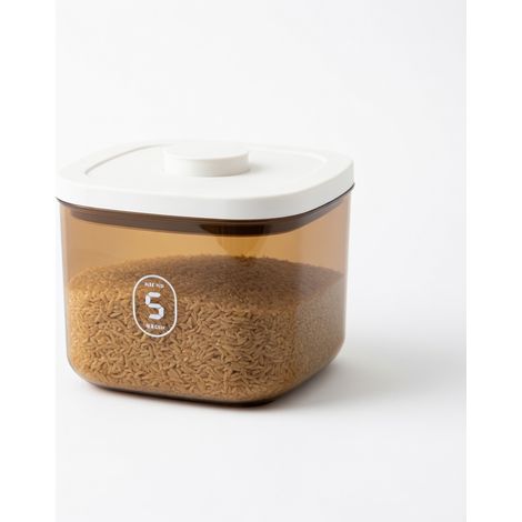 Boite riz hermetique 5.6L opaque anti humidite pour la maison (1/5)