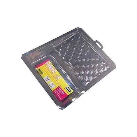 Liner per piatto da pittura antiscivolo, 3 pezzi.