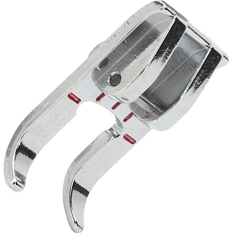 Pied presseur original pour broderie à patchs ouverts, compatible avec la plupart des machines à coudre domestiques. (1/5)