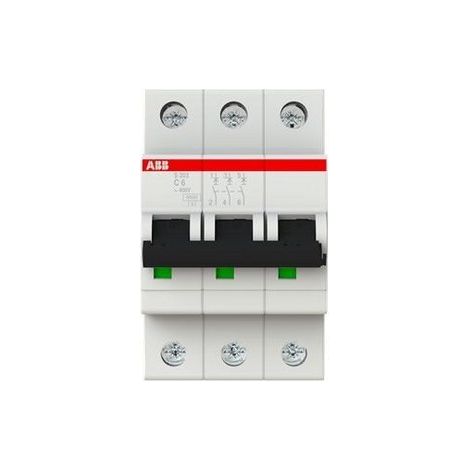 ABB S203-C6 COMPACT Sicherungsautomat 3P.C 6A SYSTEM PRO M-'1000179'