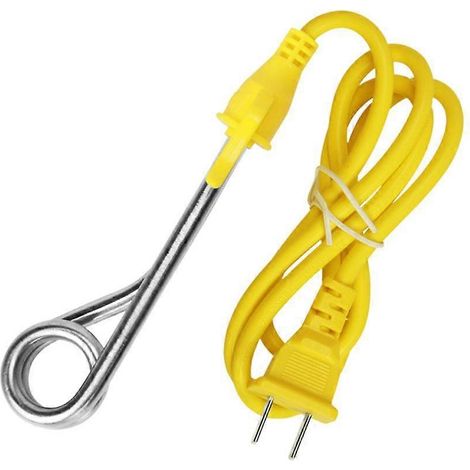 Chauffe-eau électrique portable 600 W, chauffe-eau de voyage en acier inoxydable, idéal pour les tasses, indispensable en résidence étudiante. (1/5)