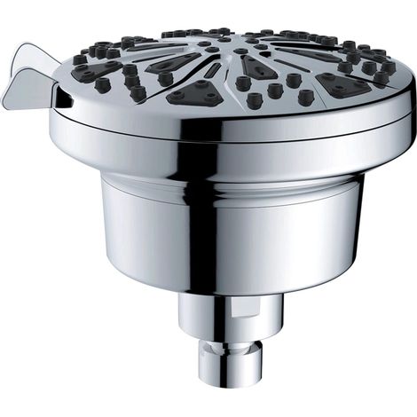 Robinet de cuisine universel G 1/2, pièces de rechange pour pulvérisateur de robinet, pomme de douche pour salle de bain et cuisine, chromé (1/3)