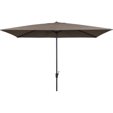 TrendLine Sonnenschirm Lagos taupe 200 x 300 cm Sonnenschirm (1/3)