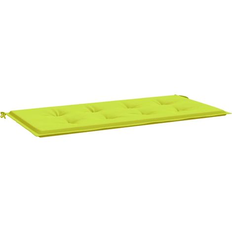 Gartenbank-Auflage Hellgrün 120x50x4 cm Oxford-Gewebe vidaXL