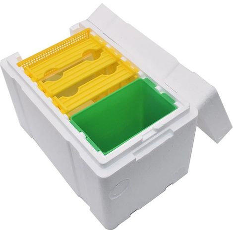 Ruche Compacte En Mousse Et Plastique - Structure Durable Pour Apiculture - Protection Colonie Extérieur - 1 Pièce (1/5)