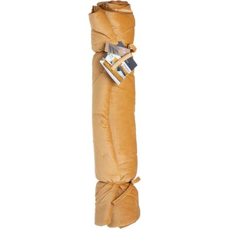 Atmosphera – Edredon en velours 80 x 180 cm – Dessus en velours de polyester – Garnissage 150 g/m² – Touche décorative pour lit