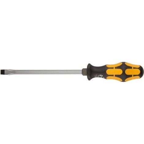 Wera 05018270001 932 A Tournevis pour Vis a fente, 1.6 x 10.0 x 175 mm, Noir/jaune (1/3)