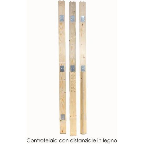 C CONTROTELAIO LEGNO ABETE 10,5X2X215 CM DIST.LEGNO