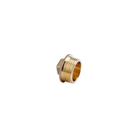 Ferro Raccord en laiton jaune 6/4 pouces durable (1/2)