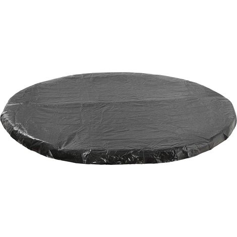 Arebos – Bâche de trampoline 430 cm – Protection contre la pluie – Fixation rapide avec élastiques – Résistante aux intempéries et UV