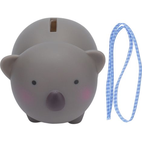 Coffret Sécurisé pour Enfants Matériau Non Toxique Résistant et Durable Apparence Mignonne en Forme d'Ours pour Filles et Garçons
