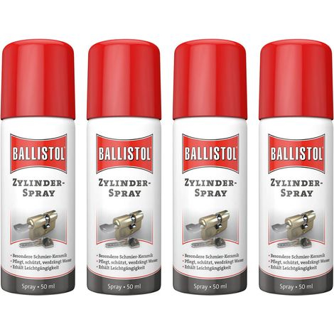 Spray pour cylindres BALLISTOL, 50 ml, 4 pièces