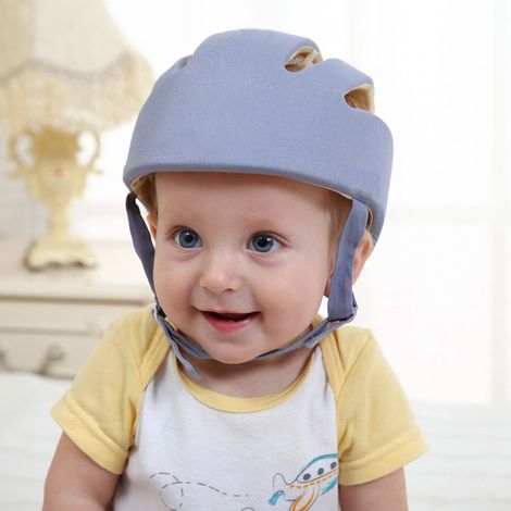 Casque pour enfants - Équipement de protection pour enfants - Casque réglable en coton doux, confortable et respirant pour tout-petits garçons et filles (1/5)