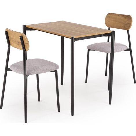 Conjunto de mesas y sillas para comedor Houston 1744 , 76x54x84cm, Diámetro: 0, Número de asientos: 2, Estilo: Contemporary