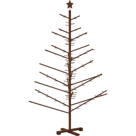 Albero di Natale in legno 180 cm Bambù e legno di pino massello vidaXL (1/5)