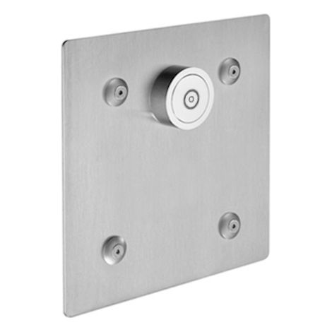 UP-Dusche LINUS BASIC D-C-V CVD, vorgem. Wasser, edelstahl (1/2)