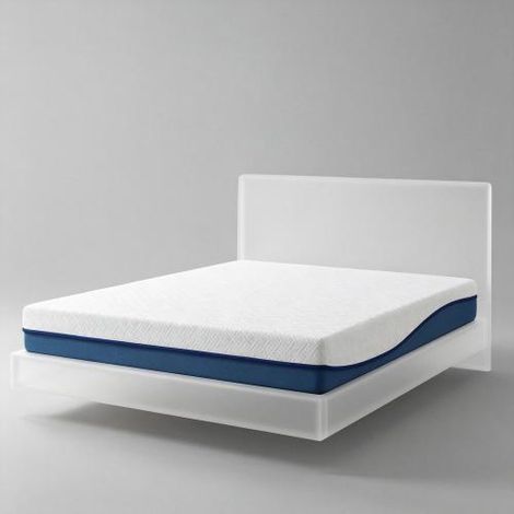 Materasso 140x190 cm per 2 persone, materasso in memory foam al tè verde, rivestimento sfoderabile e lavabile, rigidità media, disponibile in loco. (1/5)