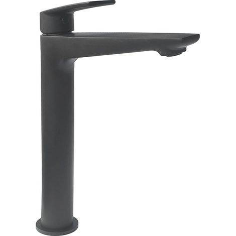 Mitigeur lavabo réhaussé PAINI Ruby Noir Mat (1/4)