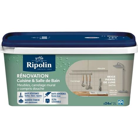 Innenfarbe Ripolin Satin Renovierung 2L Beige