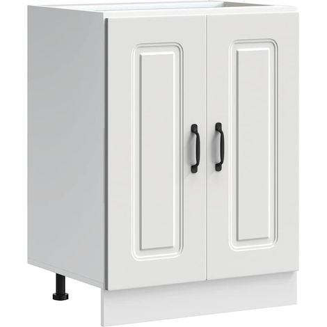 Maison Exclusive - Mueble bajo para fregadero Kalmar blanco 60x46