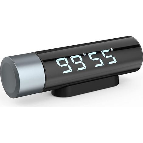 Minuteur de cuisine, minuteur de cuisine numérique magnétique avec compte à rebours, écran LCD HD K (1/5)