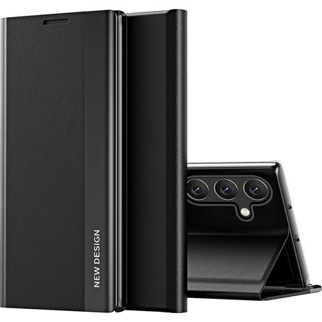 Funda Sleep Case Pro para Samsung Galaxy S25 Edge con tapa y soporte - Negra
