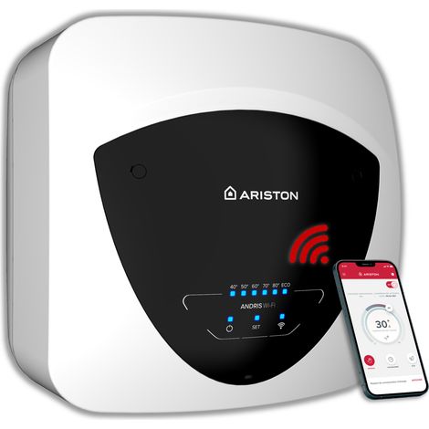 Chauffe-eau électrique - Ariston ANDRIS ELITE WIFI 15L - Sur-évier - 13% d’Economie d’Energie