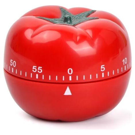 Minuteur de Cuisine Mécanique, Minuteur de Tomate, ABS Minuteur de Cuisine, Minuterie de 60 Minutes Numérique pour la Cuisine, Pâtisserie, Apprendre, Jouer (1/5)