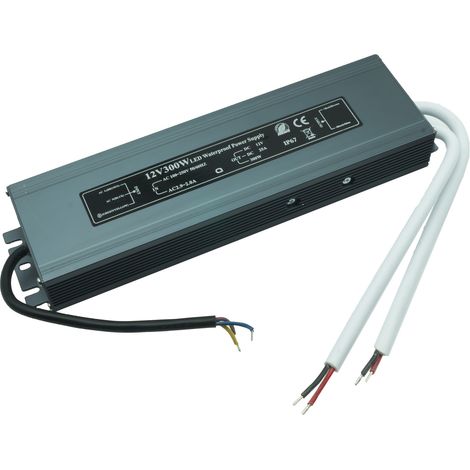 Alimentatore LED 12V 300W 25A IP67 IdeaLED ID-3047 (1/3)