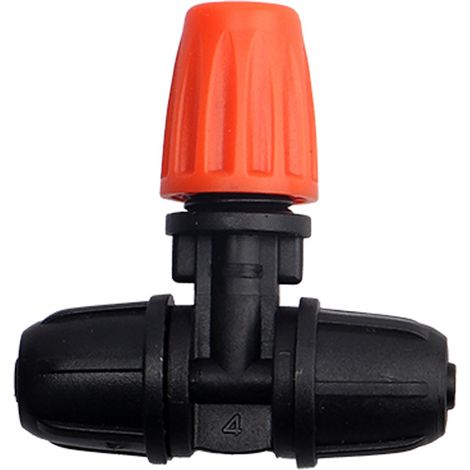Sistema de riego por goteo en miniatura, compatible con conexiones de 4/7 pulgadas, ideal para regar el jardín. (25 piezas) (1/4)