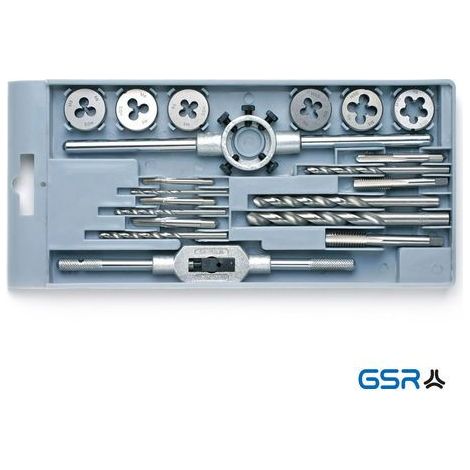 GSR Gewindeschneidsortiment 20tlg. M3 - M10 HSS (1/2)