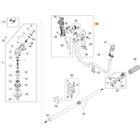 ORIGINAL KOMPLETTER GRIFF EMAK 61332021R