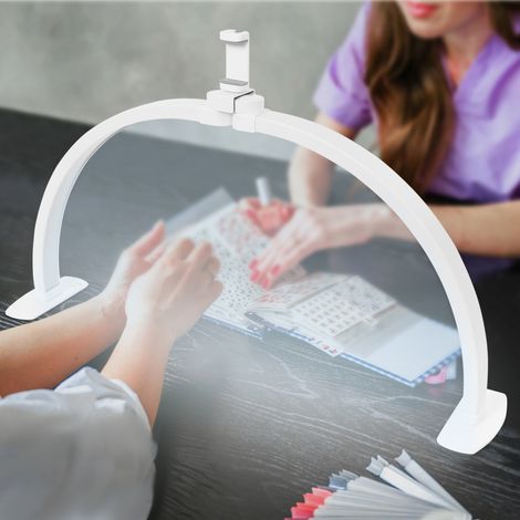 Halbmond Lampe für Nagel Schreibtisch, geführte Nagel Schreibtisch Lampe, Nagel Tech Licht, Wimpernlampe