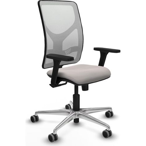 Sedia da ufficio piqueras y crespo Motilla bianco tessuto rete (1/2)