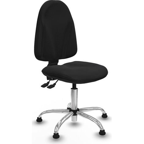 Piqueras y Crespo Silla ergonómica moderna negra (1/3)