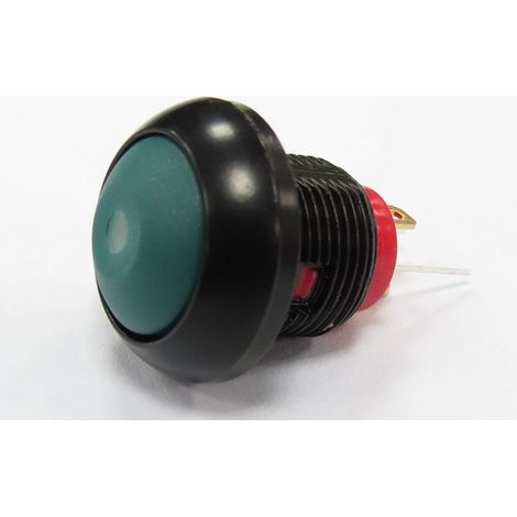 Bouton-poussoir, Momentané lumineux, LED Rouge, Unipolaire à une direction (1NO), Vert, Montage panneau ( Prix pour 1 )