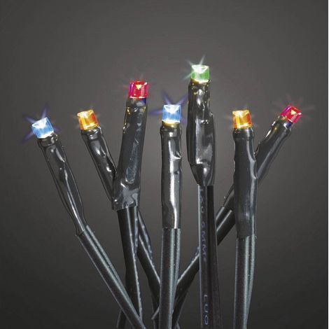 Hellum 577594 Micro guirlande lumineuse pour l'intérieur sur secteur Nombre de lumière 50 LED RVB Longueur éclairée: 7.35 m Q370412 (1/2)