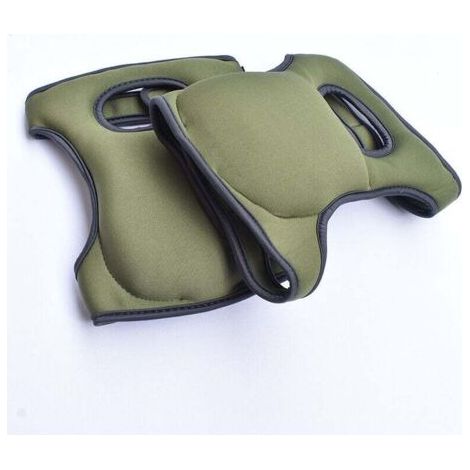 Genouillères de jardinage, coussin doux, Ultra confortable, protection des genoux pour jardinier domestique, récurage des sols, vert foncé (1/2)