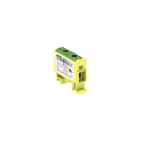 Raccord Rail Jaune-vert - 1,5-16mm - 45mm - Électrique - Connecteur