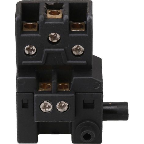 Interrupteur à gâchette SPST FA2-6/1W AC 250V 6 A Verrouillage pour perceuse à percussion électrique (1/2)