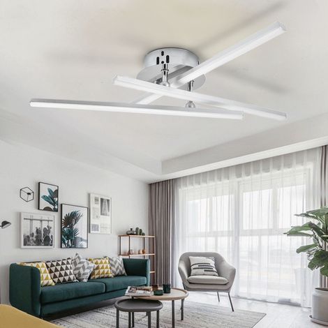 Plafonnier LED décoratif innovant pour salon et salle à manger, lumière chaude AC85-265V (1/5)