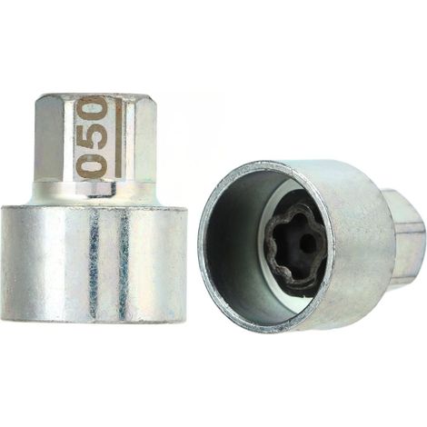Clé antivol de roue de remplacement de verrouillage pour écrou de roue pour séries 1 3 5 6 7 X1 X2 X3 X4 X5 X6 Z4 (050) (1/5)