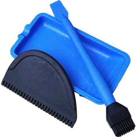 Lot de 3 applicateurs de Colle à Bois, Pinceau à Colle en Silicone, avec Plateau adhésif et Peigne adhésif, répartiteur de Colle, applicateur, Pinceau adhésif, Outil pour l'art, l'artisanat, Le (1/5)