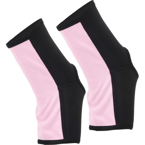 BN FIGHT Muay Thai MMA Cheville Support Straps Respirante Cheville Guard pour Muay Thai Sanda Taille L Rose (1/5)