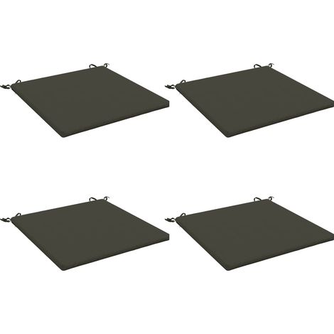 Coussins de siège 4 pièces SOEST 4 pc 100 % polyester vidaXL