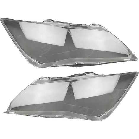 Carcasa del faro, material de policarbonato, compatible con Seat León ST 2013-2018, 2 piezas por par. (1/2)