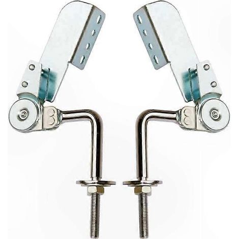 Cadre de canapé réglable, support d'appui-tête inclinable à cliquet à 90°, lot de 2 (1/5)